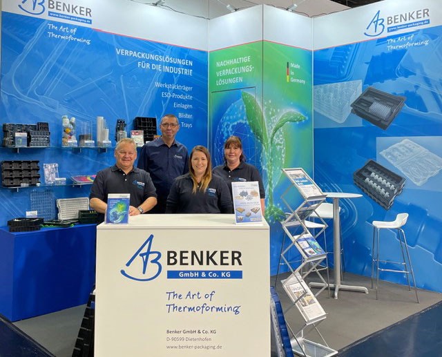 Benker-Messestand auf der SPS in Nürnberg